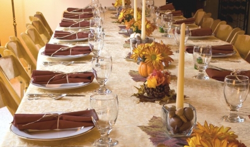 Thanksgiving Dinner Rental Ideas