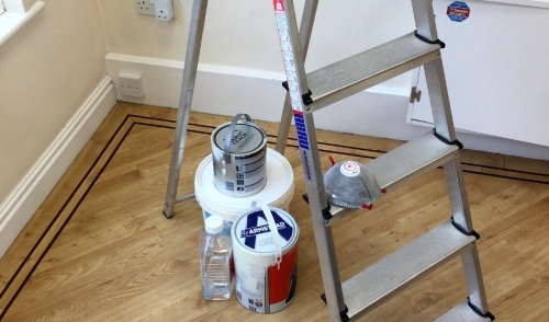 Protecting Interior Surfaces While Painting