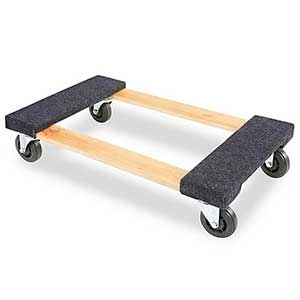 Uline® Carpeted End 750 Lb. Dolly