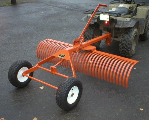 York rake for garden tractor outlet