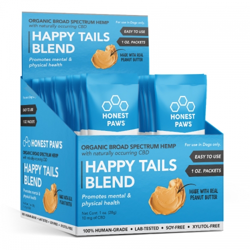 Honest Paws® Happy Tails Blend Roasted Peanut Butter Calming Bites