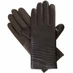 Isotoner Women's Smartouch Faux Leather Glove w/Quilting Detail