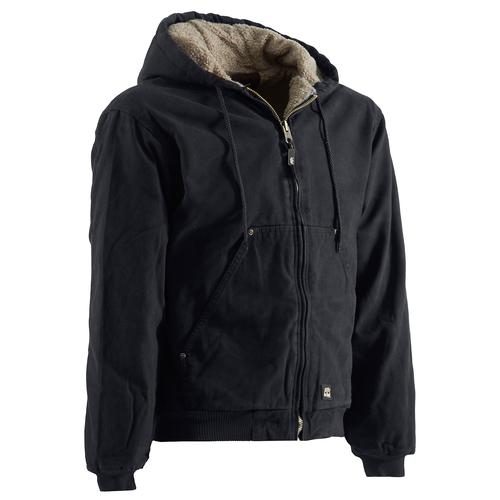Berne Men's High Country Sherpa-Lined Hooded Jacket