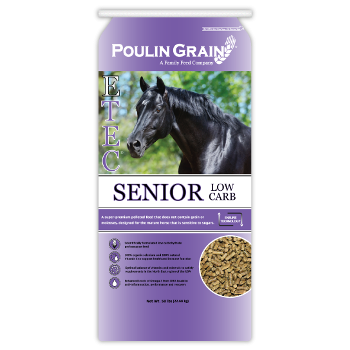 Poulin Grain Equi-Pro E-Tec Senior Low Carb Horse Feed