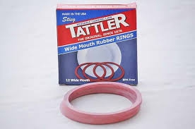 Tattler Wide Mouth Reusable Canning Rubber Rings Pack of 12