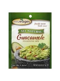 Mrs. Wages All Natural Guacamole Seasoning Mix