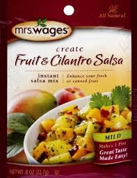 Mrs. Wages Fruit & Cilantro Salsa Mild Instant Salsa Mix