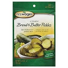 Mrs. Wages Quick Process Bread & Butter Pickles Mix