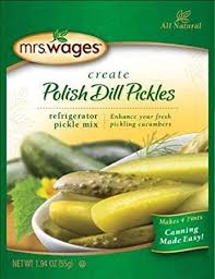 Mrs. Wages Polish Dill Pickles Refrigerator Pickle Mix