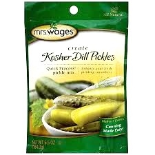 Mrs. Wages Kosher Dill Pickles Quick Process Pickle Mix