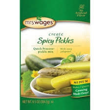 Mrs. Wages Spicy Pickles Quick Process Pickle Mix