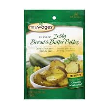 Mrs. Wages Zesty Bread & Butter Pickles Quick Process Pickle Mix