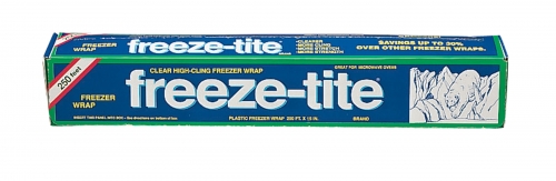 Freeze-Tite Plastic Freezer Wrap