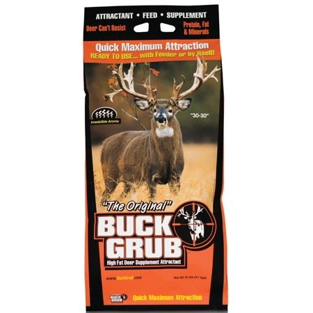The Original Buck Grub High Fat Deer Supplement Attractant