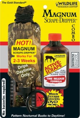 Wildlife Research Center Magnum Scrape-Dripper/Active-Scrape Combo
