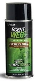 Scent Web Bearly Legal Smokey Bacon Scented Foam String Attractant