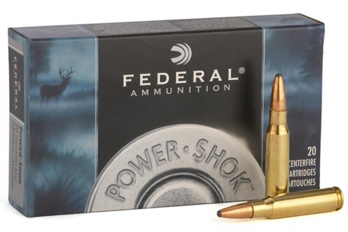 Federal 7mm Rem Mag 175 Grain Power-Shok Centerfire Cartridges