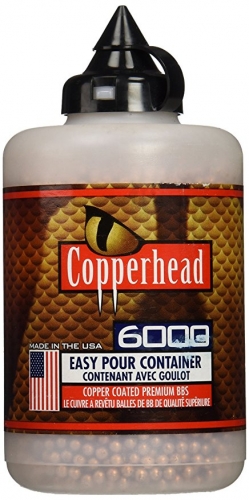 Crosman Copperhead 6000 .177 Caliber, 5.1 Gr. Copper-Coated Premium BB's 