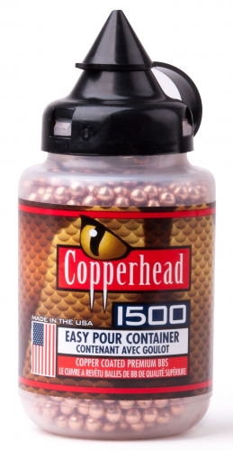 Crosman Copperhead 1500 Copper-Coated 5.23 Gr. Steel BB's