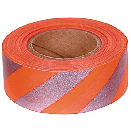 Reflective Flagging Tape, 150 ft. Roll