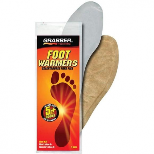 Grabber Foot Warmers, 1 Pair M/L
