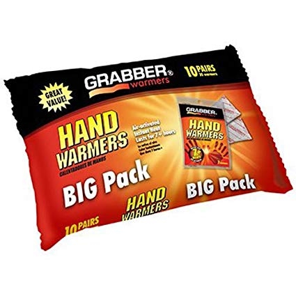 Grabber Hand Warmers Big Pack, 10-Pairs