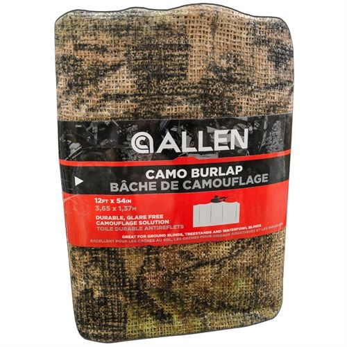 Allen Burlap Blind Fabric