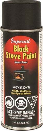 Imperial Black Stove Spray Paint