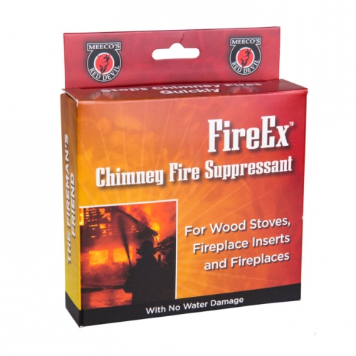 Meeco's Red Devil Fire Ex Chimney Fire Suppressant