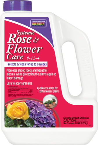 Bonide Systemic Rose & Flower Care 8-12-4