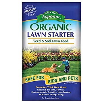 Espoma Organic Lawn Starter Seed & Sod Lawn Food
