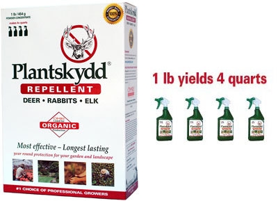 Plantskydd Organic Repellent for Deer, Rabbits, and Small Animal Pests