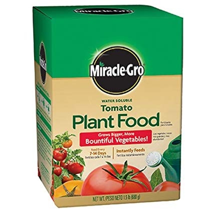 Miracle Gro Water Soluble Tomato Plant Food 1.5 lb.