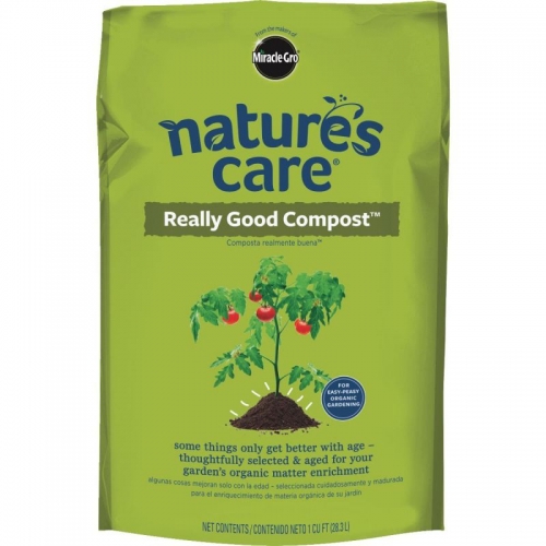 Miracle Gro Nature's Care Really Good Compost 1 cu. ft.