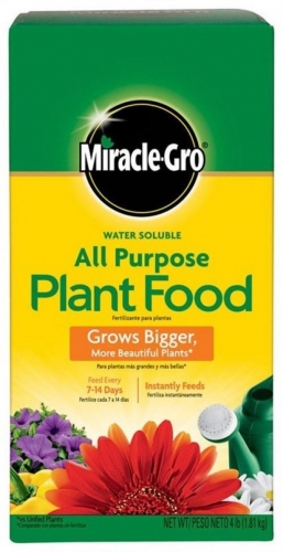 Miracle Gro Water Soluble All Purpose Plant Food 4 lb.