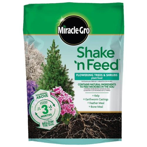 Miracle Gro Shake 'n Feed Flowering Trees & Shrubs Plant Food