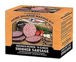 Hi Mountain Seasonings Cracked Pepper 'n Garlic Summer Sausage Making Kit