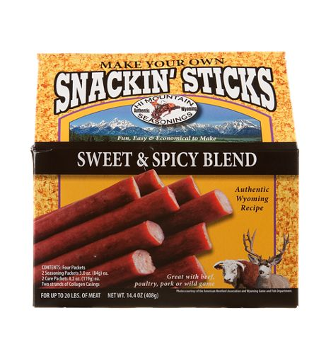 Hi Mountain Seasonings Sweet 'n Spicy Blend Make Your Own Snackin' Sticks Kit