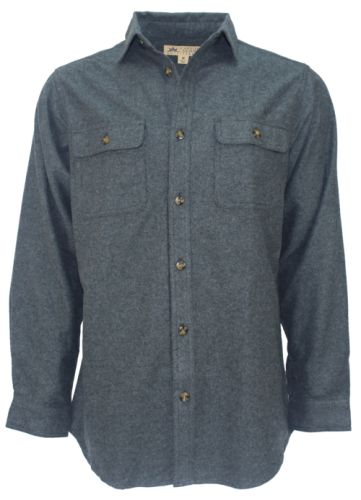 Canyon Guide Outfitters Men's Great Plains Brushed Cotton Chamois Shirt