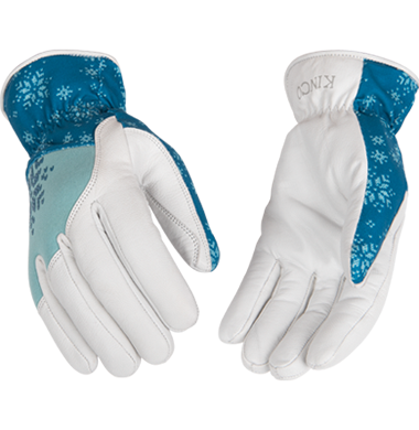 KincoPro Women's Lined Premium Grain Goatskin/Synthetic Hybrid Glove 