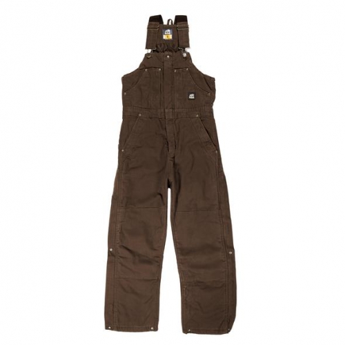 Berne 'Highland' Washed Insulated Bib Overall