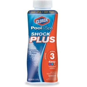 Clorox Pool & Spa Shock Plus 1lb Bottle (6 Pack)