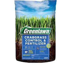 Greenlawn Crabgrass Control & Fertilizer 29-0-3 15M