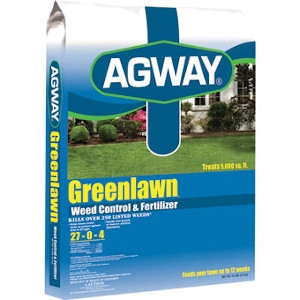 Agway Greenlawn Weed Control & 27-0-4 Fertilizer 5M