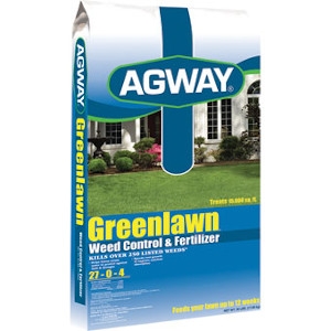Agway Greenlawn Weed Control & 27-0-4 Fertilizer 15M