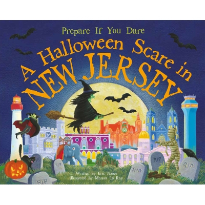 A Halloween Scare in New Jersey Book by Eric James