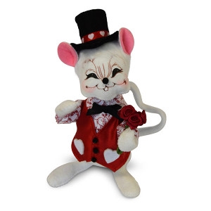 6in Valentine Boy Mouse