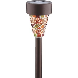 Outdoor Expressions Mosaic Stake Solar Light