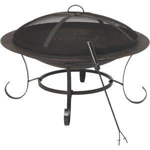 Outdoor Expressions 30 In. Steel Fire Pit