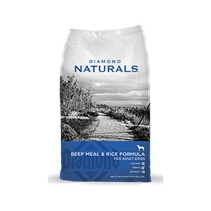 Diamond Naturals Beef Meal & Rice Formula for Adult Dogs 40lb